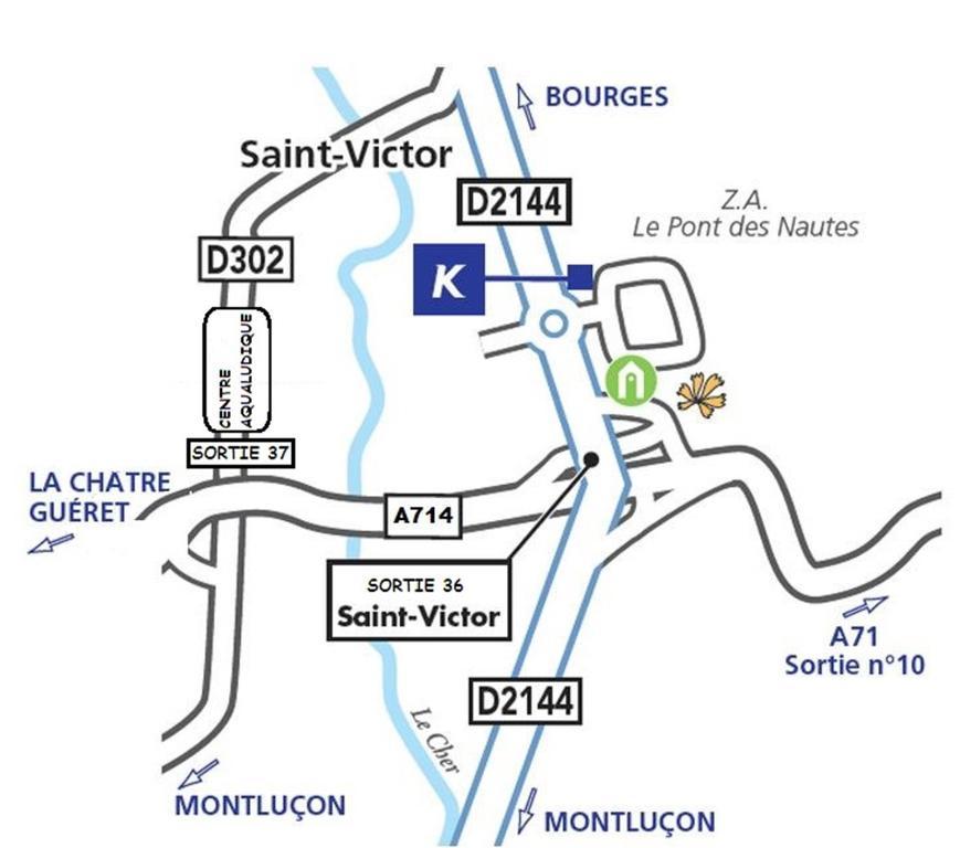 Kyriad Montlucon - Saint Victor Buitenkant foto